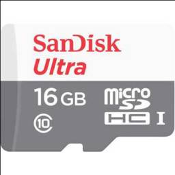  کارت حافظه microSDHC سن دیسک مدل Ultra کلاس 10 استاندارد UHS-I U1 سرعت 80MBps 533X ظرفیت 16 گیگابایت