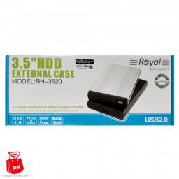 باکس هارد 3.5 اینچ USB 2.0 رویال مدل RH-3520