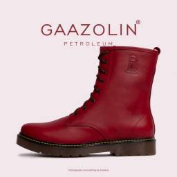 بوت پترولیوم گازولین آلبالویی - GAAZOLIN Petroleum Boots Solid Pink