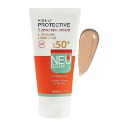 ضد آفتاب رنگی تیره SPF50 نئودرم