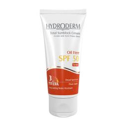 ضد آفتاب رنگی فاقد چربی SPF50 هیدرودرم