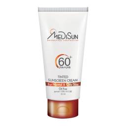 ضد آفتاب رنگی فاقد چربی SPF60 مدیسان