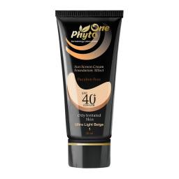 ضد آفتاب کرم پودری مناسب پوست چرب SPF40 فیتو وان