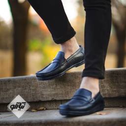کفش کالج مردانه تبریز مدل اپل کد 70 رنگ مشکی
